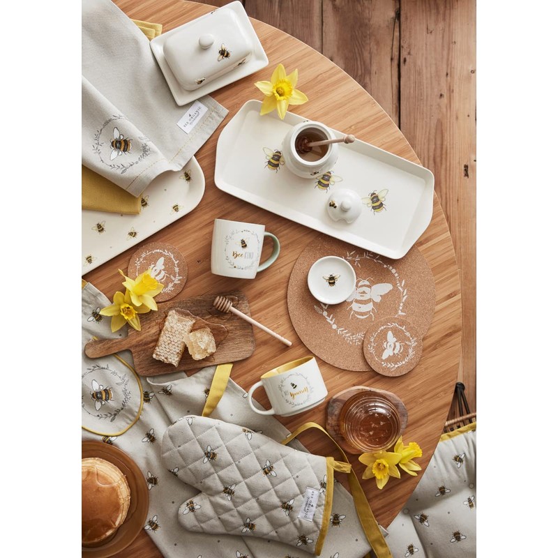 Cooksmart British Designed Ceramic Tea Bag Tidy | Tea Bag