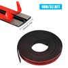 Inscrip Car Sealing Strip, Windscreen EPDM Rubber Strip, T Shape