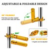 XINGWU Foldable Motorcycle Highway Foot Pegs Universal for 1-1/4" 32mm