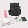 LUXJA Car Front Seat Organizer with Laptop and Tablet Storage