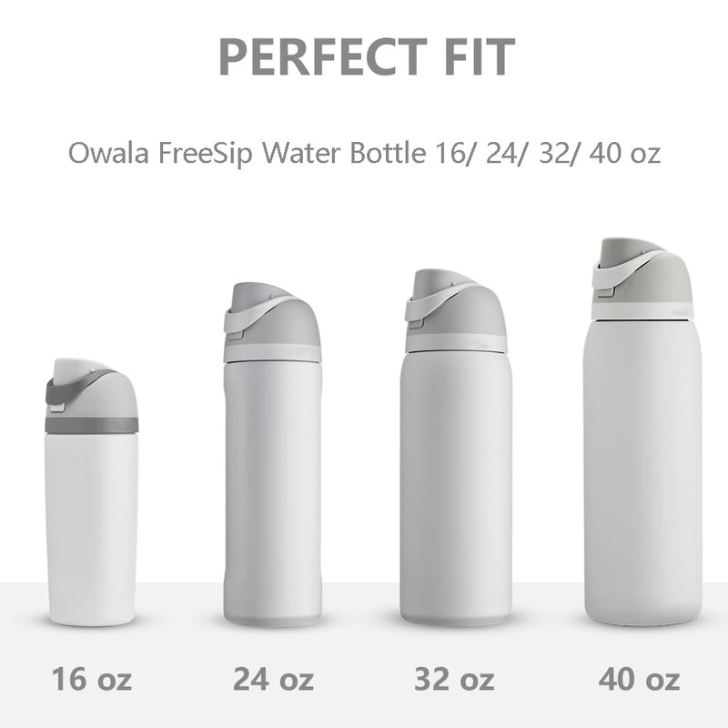 Dreamfocus Metal Straw Replacement Stainless Steel for Owala FreeSip Water