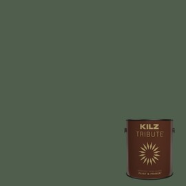 KILZ TRIBUTE Paint & Primer, Interior, Semi-Gloss, American Pine, 1 Gallon
