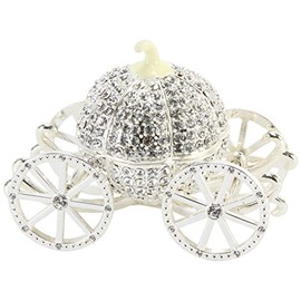 Juliana Crystal Carriage Trinket Box