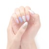 BEAUTYAVENUE Light Free Gel Nail Stickers for Hands, 24 pcs