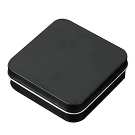 Estuche de almacenamiento pequeño sellado de metal para joyas, caramelos y preservativos