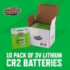 Interstate Batteries CR2 Lithium 3V Battery (10 Pack) 3 Volt