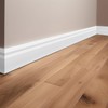 Briwooody 10 Pcs 39.4in x 3.5in Wall Baseboard Molding Trim