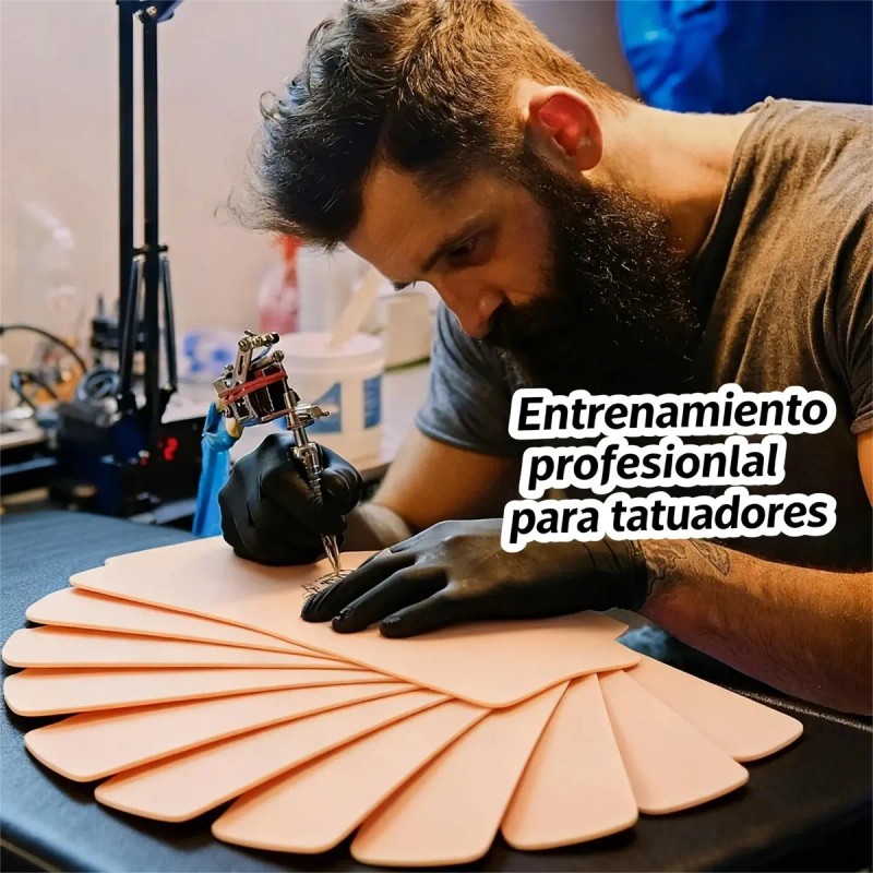 40 Pieles Sintéticas Practica Para Tatuar Doble Cara Skin