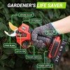 Electric Pruning Shears,Cordless Pruning Shears Brushless Motor with 2Pcs Rechargeable