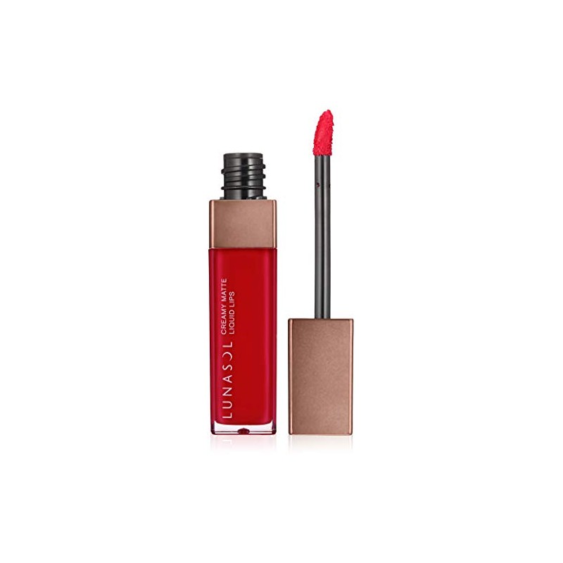 LUNASOL Creamy Matte Liquid Lip 03 Cranberry Red Lipstick