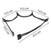 Sinloon 15 Pin SATA Splitter Adapter Cable 15 Pin SATA