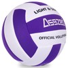 Asgzed Soft Light Volleyball-Soft&Quiet Fabric Indoor Volleyball Lightweight for Kids