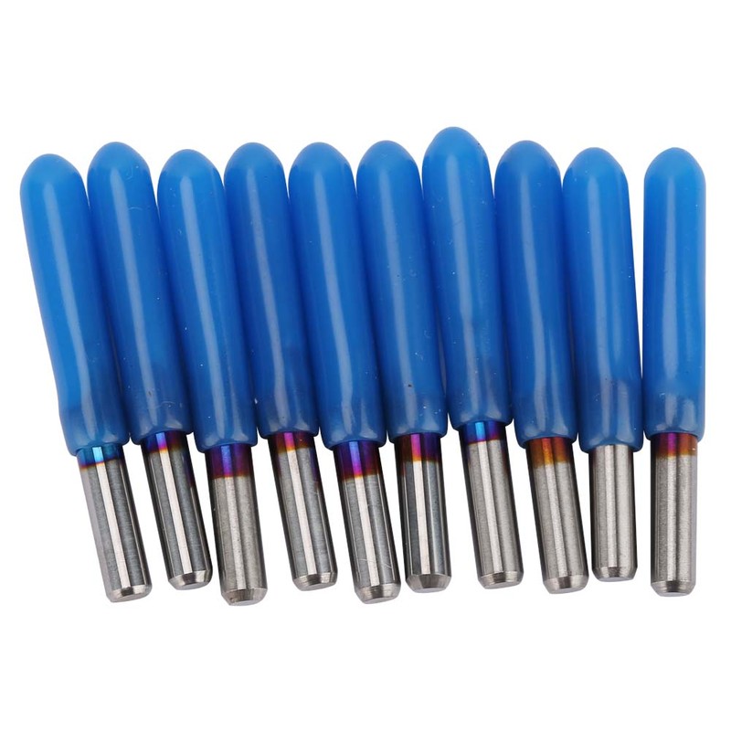 10pcs 3.175 Premium Quality Tungsten Steel PCB Engraving Bit CNC