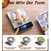 NASA-Grade 33lb Digital Kitchen Scale, Precisely Measures Grams and Ounces