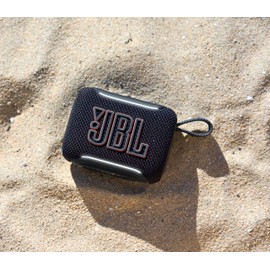 JBL Go 5 Ultraportable Bluetooth Speaker, Waterproof, White