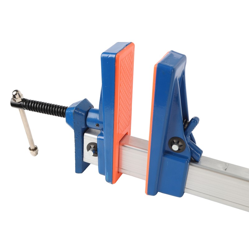 Woodworking F Clamp Aluminum Alloy Fast Adjustment Stable Fixation Quick