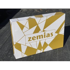 Zemias 100% Organic Bamboo Ziplock Bag Foil Organizer for 6 in 1 Kitchen Drawer