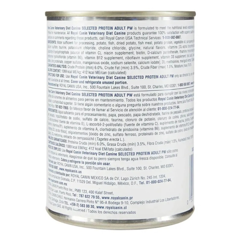 5 Latas Royal Canin Proteina Hidrolizada Para Perro