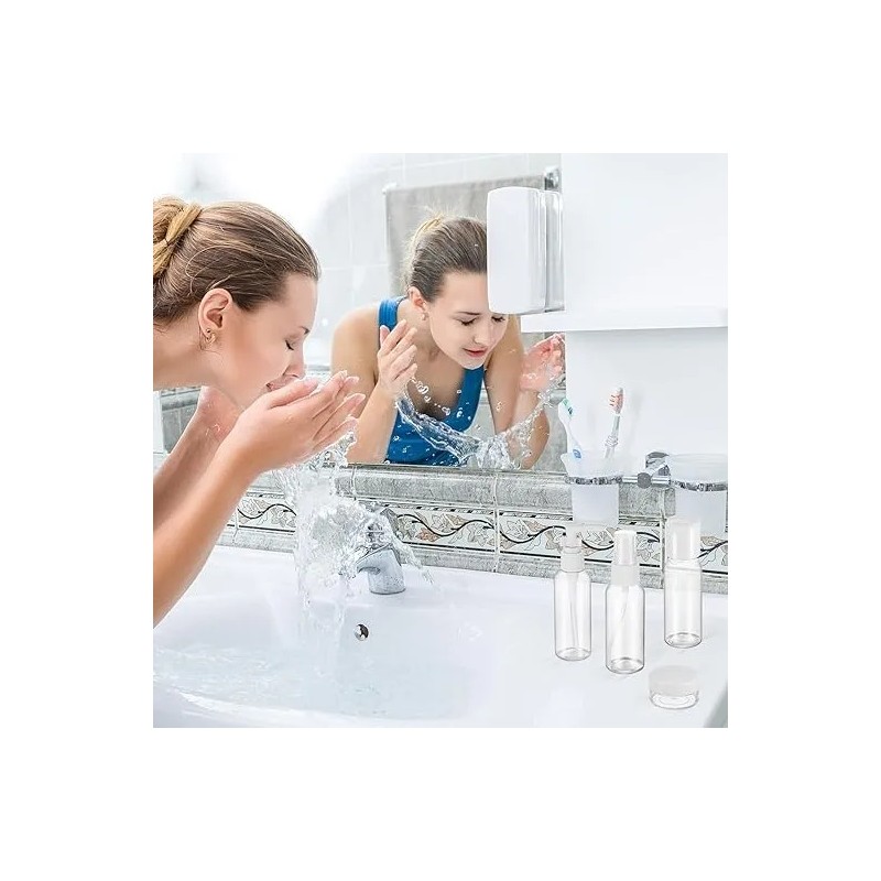 12 Botellas De Viaje Recipientes De Botellas De Viaje Spcimx