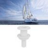 Klanata 3/4 Plastic Marine Thru Hull Fitting, Boat Drain Outlet