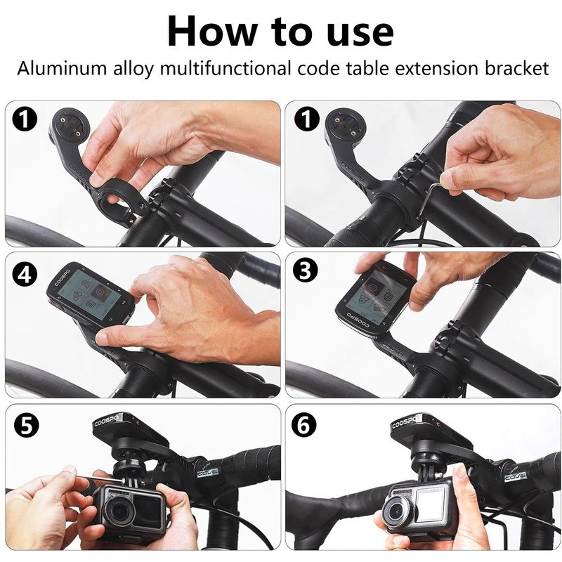 Out Front Bike Mount Compatible with Garmin Edge GPS Bike