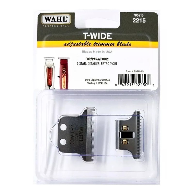 Wahl Navaja De Repuesto Wahl Detailer Retro T-cut Original