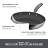 Zakarian by Dash 12" TruPro Nonstick Stainless Steel Fry Pan-