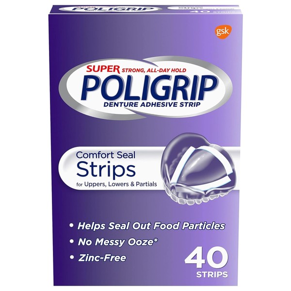Super Poli-Grip Super Poligrip Comfort Seal Denture and Partials Adhesive