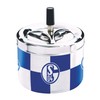 FC Schalke 04 Ashtray Rotating Ashtray Chequered