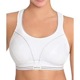 Shock Absorber Women's Ultimate Run Sports Bra, White, 85C