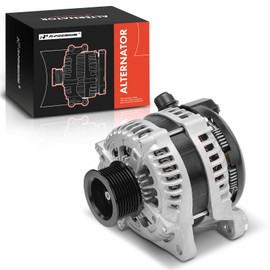 A-Premium Alternator Compatible with Ford F-250 Super Duty 2011-2016 6.7L, F-350 Super Duty 2011-2016 6.7L, F-450 Super Duty 2011-2016 6.7L, 12V 200A 8-Groove Pulley Clockwise, Replace# BC3T-10300-BA