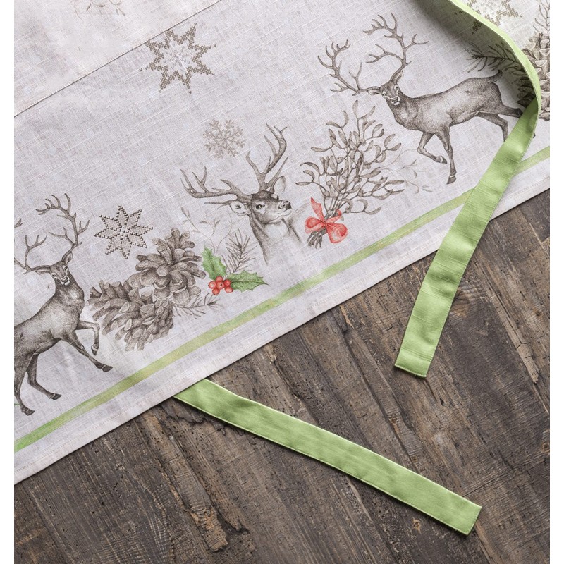Maison d' Hermine Christmas Dew 100% Cotton 1 Piece Kitchen