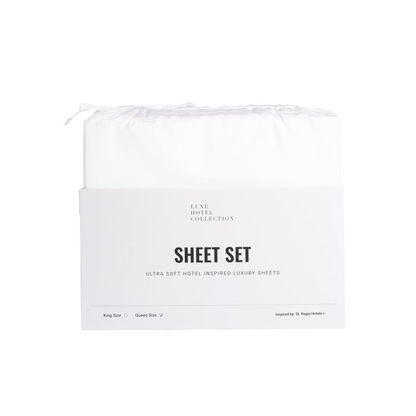 Luxury Sateen Cotton Sheet Set – 100% Certified Extra-Long-Staple Cotton