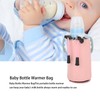 Feeding Bottle Warmer Bag Travel Portable Baby Bottle Heater Warming