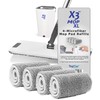 X3 Mop XL Replacement Microfiber Cleaning Pads, 4 Pack of