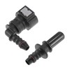 X AUTOHAUX 9.49mm to 8mm 90 Degree Car Fuel Hose