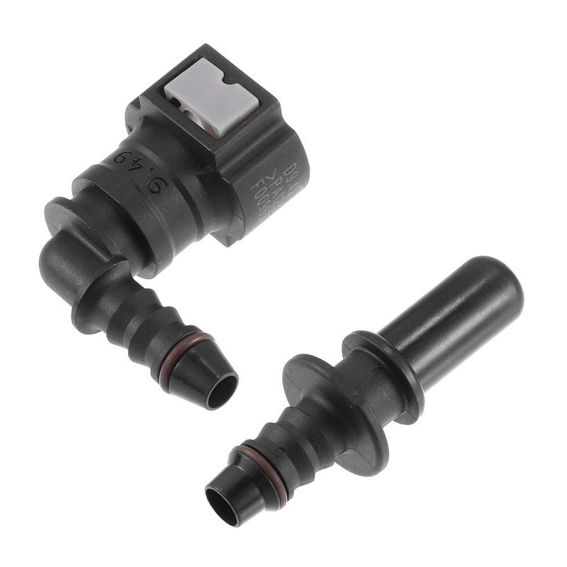 X AUTOHAUX 9.49mm to 8mm 90 Degree Car Fuel Hose