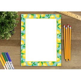 Teacher Created Resources Lemon Zest Computer Paper, 8.5" x 11", 50 Sheets