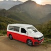 Kids Globe VW Transporter Motorhome Die Cast Pull Back 13.5