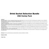 Drink Sachet Selection Bundle, USA Variety 7 Pack