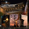 Yuhoolamp 200FT Outdoor String Lights with 60+3 Replaceable S14 Edison