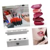TOVINANNA Lipstick Diy Kit 4 Holes Aluminum Alloy Lip Gloss