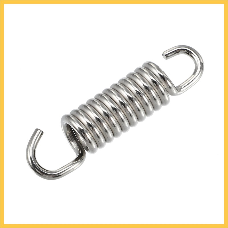 BULLSPANN Motorcycle Universal Exhaust Pipe Spring 43 mm Stainless Steel