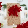 HUIHUANG Red Velvet Bows for Gift Wrapping Self Adhesive Velvet