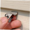 TEHAUX 40pcs Vinyl Siding Clips Punch Outdoor Wall Hooks for