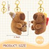 2 Pack Capybara Keychain Plush, Capybara Peluche Cute Key Chain