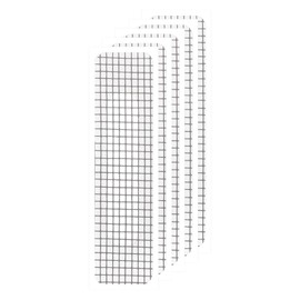 uxcell 100Pcs Window Screen Repair Patches, 2.6" x 0.6" Fiberglass Screen Patches Mesh Replacement Self Adhesive Patch for Door Windows Holes Repairing, Grey