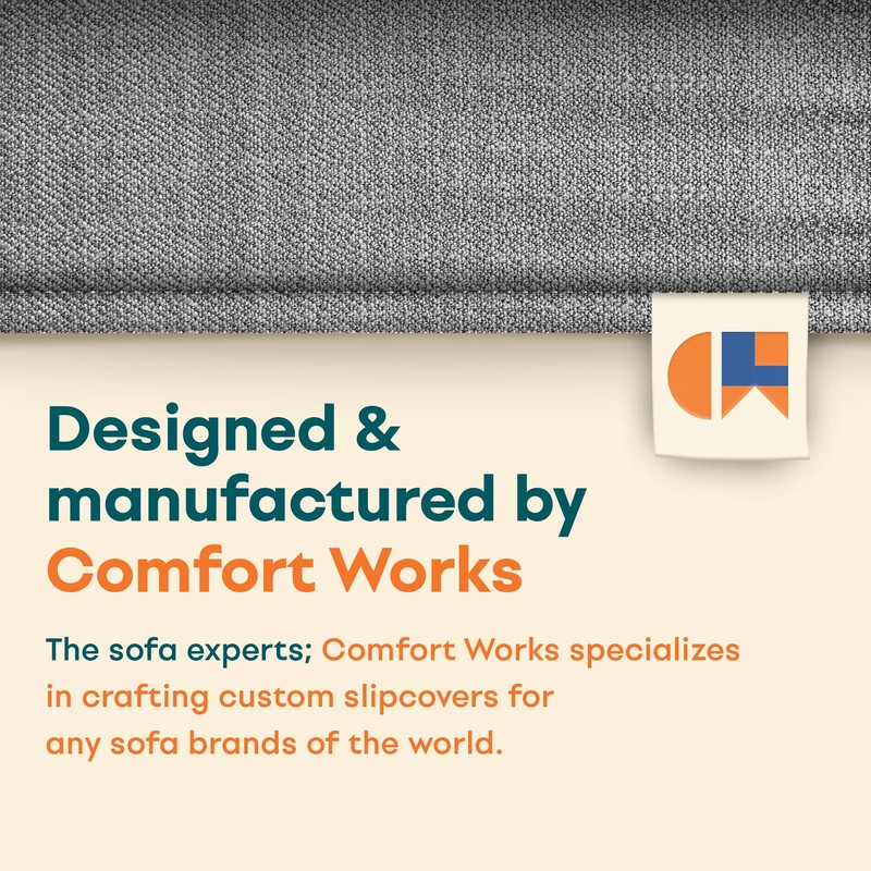 Comfort Works Custom Nockeby Sofa Cover, Replacement Slipcover to Fit