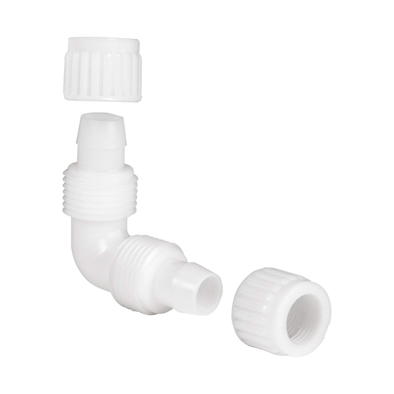 RecPro RV Plumbing Hardware | 06800 | 1/2" Compression Elbow
