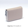 HAKATA NO MORI LEATHER Genuine Leather Credit Card Case Magnetic